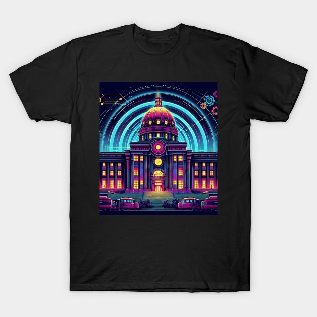 80s retro The institute T-Shirt by YourStyleB